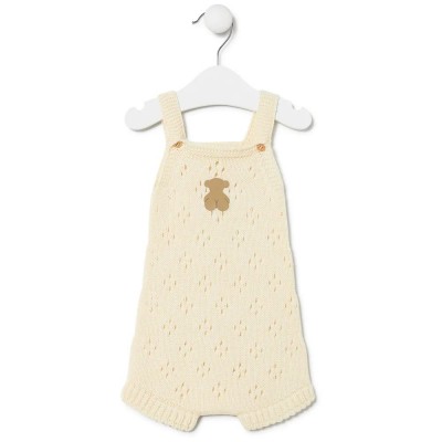 детски,облекла,за,момичета,детски,облекла,за,момчета,tous,tricot,sleeveless,romper,beige,(raw)
