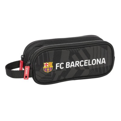 канцеларски,принадлежности,safta,fc,barcelona,double,pencil,case,black,(black)