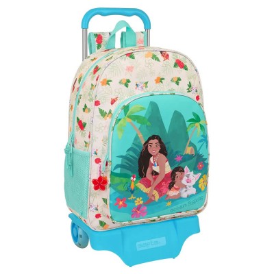 раница,раници,safta,vaiana,wheeled,backpack,multicolor