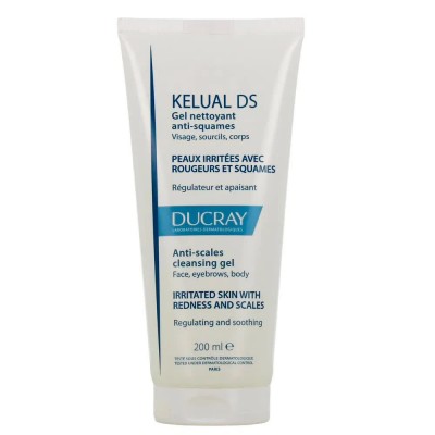 козметика,за,почистване,ducray,kelual,ds,200ml,cleansing,gel,clear