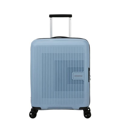 куфари,american,tourister,aerostep,55,20,23,36,40l,expandable,trolley,bag,soho,grey,(blue)