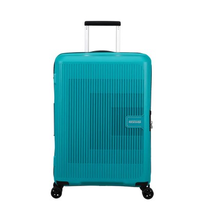 куфари,american,tourister,aerostep,67,26,29,66.5,72.5l,expandable,trolley,bag,turquoise,tonic,(blue)