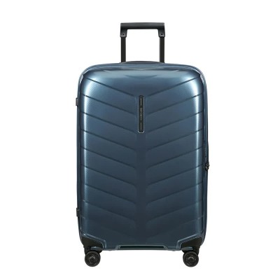 куфари,samsonite,attrix,spinner,69,25,73l,trolley,bag,steel,blue,(blue)
