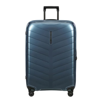 куфари,samsonite,attrix,spinner,75,28,97l,trolley,bag,steel,blue,(blue)