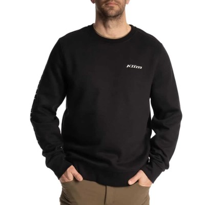 блуза,мъжки,пуловери,klim,range,sweatshirt,black,(black)