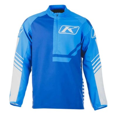 блуза,мъжки,пуловери,klim,revolt,half,zip,sweatshirt,blue,(electric,blue,lemonade,nightfall,blue)