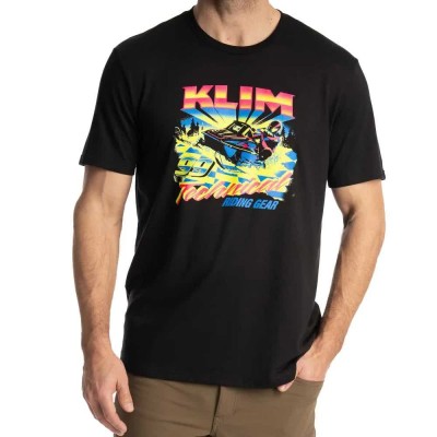 тениска,мъжки,тениски,klim,snowcrest,short,sleeve,t,shirt,black,(black,hi,vis)
