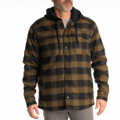 риза,с,дълъг,ръкав,мъжки,ризи,klim,targhee,long,sleeve,shirt,dark,olive,black,(brown)