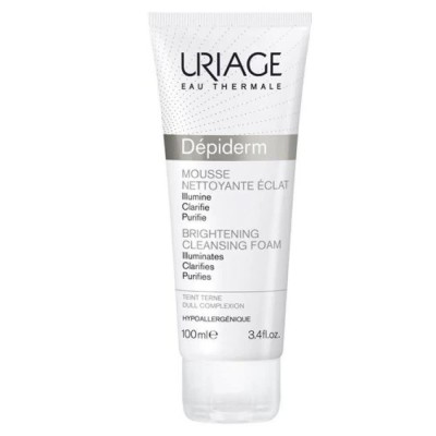 козметика,за,почистване,uriage,depiderm,100ml,cleansing,foam,clear