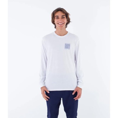 тениска,мъжки,тениски,hurley,evd,everline,long,sleeve,t,shirt,white