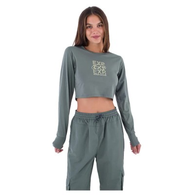 тениска,дамски,тениски,hurley,explore,canyons,long,sleeve,t,shirt,agg,(grey)