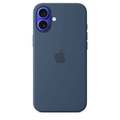 други,аксесоари,apple,iphone,16,plus,silicone,case,with,magsafe,blue,(denim)