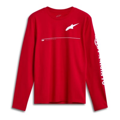 тениска,мъжки,тениски,alpinestars,committed,csf,long,sleeve,t,shirt,red,(red)