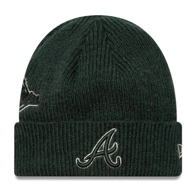 шапка,всички,шапки,new,era,patch,atlanta,braves,beanie,green,(dark,green)