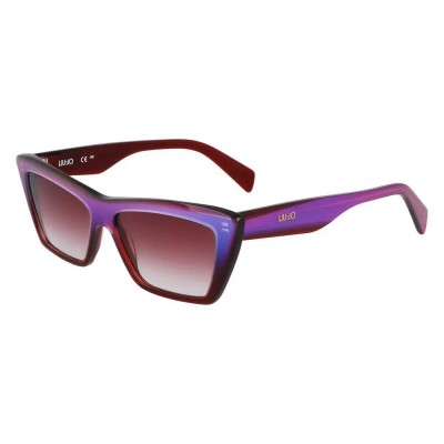 слънчеви,очила,слънчеви,очила,liu·jo,802s,sunglasses,blue,burgundy,glitter,(red,purple)