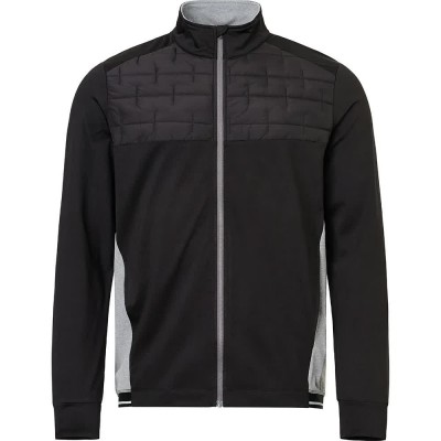 блуза,мъжки,пуловери,abacus,golf,birkdale,midlayer,full,zip,sweatshirt,black