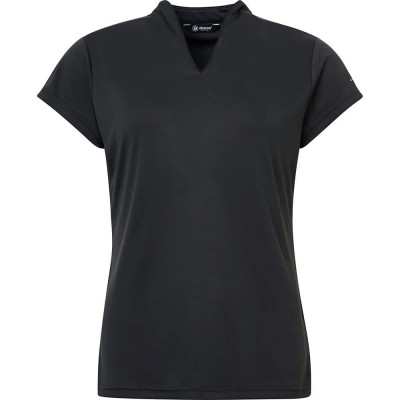 тениска,дамски,тениски,abacus,golf,hammel,recycled,woman,short,sleeve,v,neck,t,shirt,black
