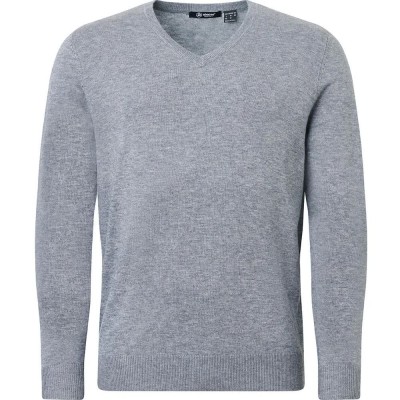 блуза,мъжки,пуловери,abacus,golf,liffin,v,neck,sweater,grey,melange,(grey)