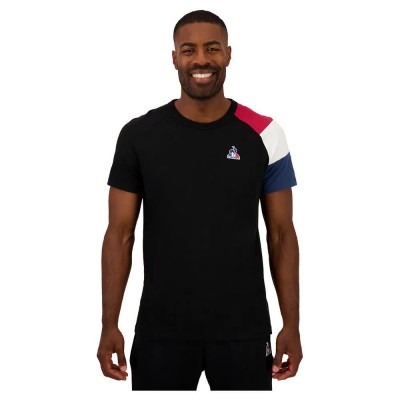 тениска,мъжки,тениски,le,coq,sportif,bat,sp,n°1,short,sleeve,t,shirt,black,(black,rio,red,new,optical,white)