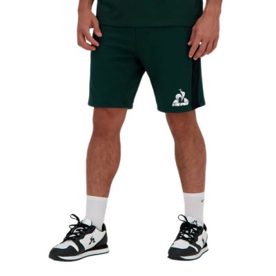къси,панталони,мъжки,панталони,le,coq,sportif,contemporain,n°1,sweat,shorts,black,(scarab,new,optical,white)