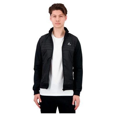 блуза,мъжки,пуловери,le,coq,sportif,hybride,n°1,full,zip,sweatshirt,black
