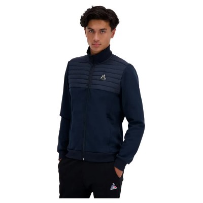 блуза,мъжки,пуловери,le,coq,sportif,hybride,n°2,full,zip,sweatshirt,blue