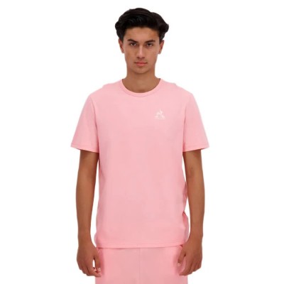 тениска,мъжки,тениски,le,coq,sportif,monochrome,n°3,short,sleeve,t,shirt,pink,(pink,icing)
