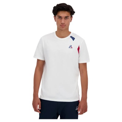 тениска,мъжки,тениски,le,coq,sportif,tri,n°1,short,sleeve,t,shirt,new,optical,white,(white)