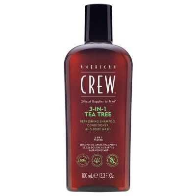 хигиена,коса,american,crew,tea,tree,shampoo,clear