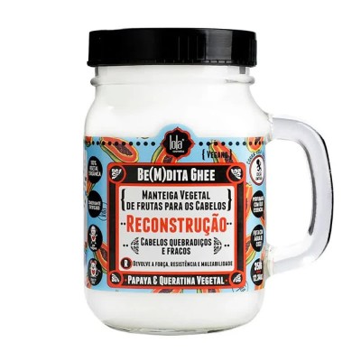 хигиена,коса,lola,cosmetics,papaya,and,vegetable,keratin,350g,hair,mask,clear