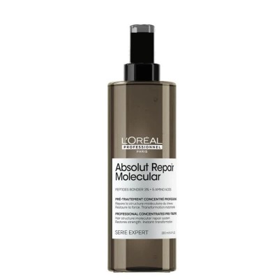 хигиена,коса,l´oreal,absolut,molecular,190ml,capillary,treatment,clear