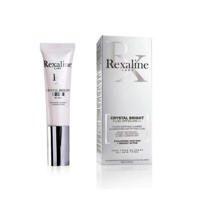 специфични,козметични,продукти,rexaline,crystal,bright,fluid,sfp50+,30ml,facial,treatment,clear