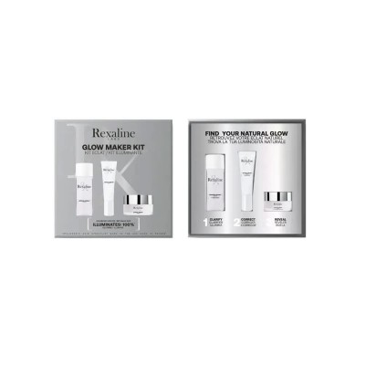 специфични,козметични,продукти,rexaline,set,crystal,bright,glow,maker,facial,treatment,clear