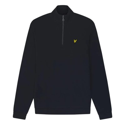 блуза,мъжки,пуловери,lyle,&,scott,loopback,half,zip,sweatshirt,blue