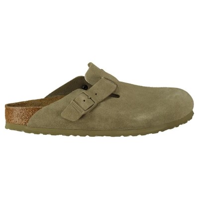 мъжки,сандали,мъжки,джапанки,и,чехли,birkenstock,boston,leve,narrow,fit,clogs,brown,(faded,khaki)