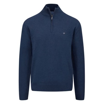 блуза,мъжки,пуловери,fynch,hatton,1414215,half,zip,sweater,night,(blue)