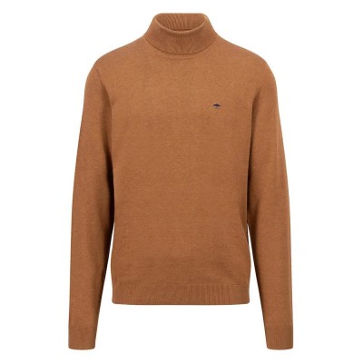 блуза,мъжки,пуловери,fynch,hatton,1414217,high,neck,sweater,hazel,(brown)