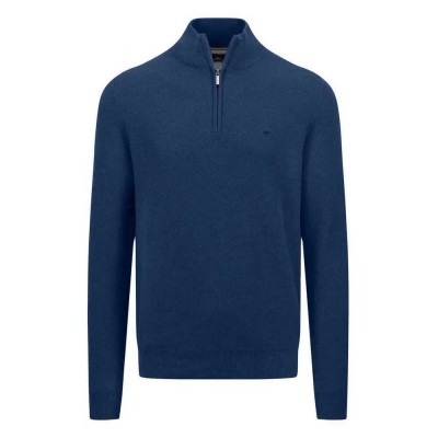 блуза,мъжки,пуловери,fynch,hatton,1414222,half,zip,sweater,night,(blue)