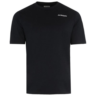 тениска,мъжки,тениски,kappa,fiomo,short,sleeve,t,shirt,black