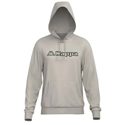 суичър,мъжки,пуловери,kappa,fogghio,hoodie,beige,(white,whisper)