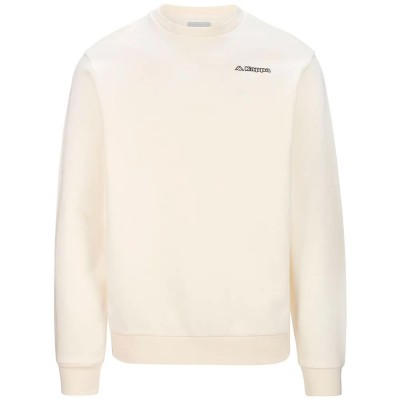 блуза,мъжки,пуловери,kappa,fosado,sweatshirt,white,whisper,(beige)
