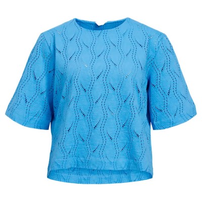 тениска,дамски,тениски,object,ava,2,4,short,sleeve,t,shirt,cornflower,blue,(blue)