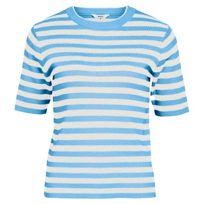 тениска,дамски,тениски,object,ester,short,sleeve,t,shirt,cornflower,blue,stripes,cloud,dancer,(grey)