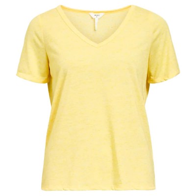 тениска,дамски,тениски,object,thea,short,sleeve,t,shirt,daffodil,detail,melange,(yellow)