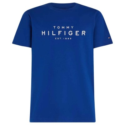 тениска,мъжки,тениски,tommy,hilfiger,big,short,sleeve,t,shirt,wedge,blue,(blue)