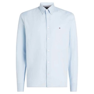 риза,с,дълъг,ръкав,мъжки,ризи,tommy,hilfiger,flex,dobby,long,sleeve,shirt,blue