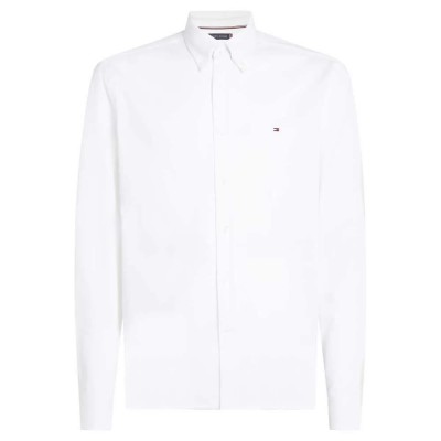 риза,с,дълъг,ръкав,мъжки,ризи,tommy,hilfiger,flex,dobby,long,sleeve,shirt,white