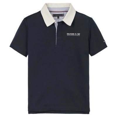 детски,блузи,с,яка,tommy,hilfiger,ithaca,short,sleeve,polo,blue