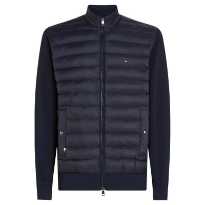 блуза,мъжки,пуловери,tommy,hilfiger,mix,media,stand,full,zip,sweatshirt,desert,sky,(blue)