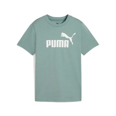 тениска,детски,тениски,puma,684906,ess,nº1,logo,short,sleeve,t,shirt,green,moon,(green)